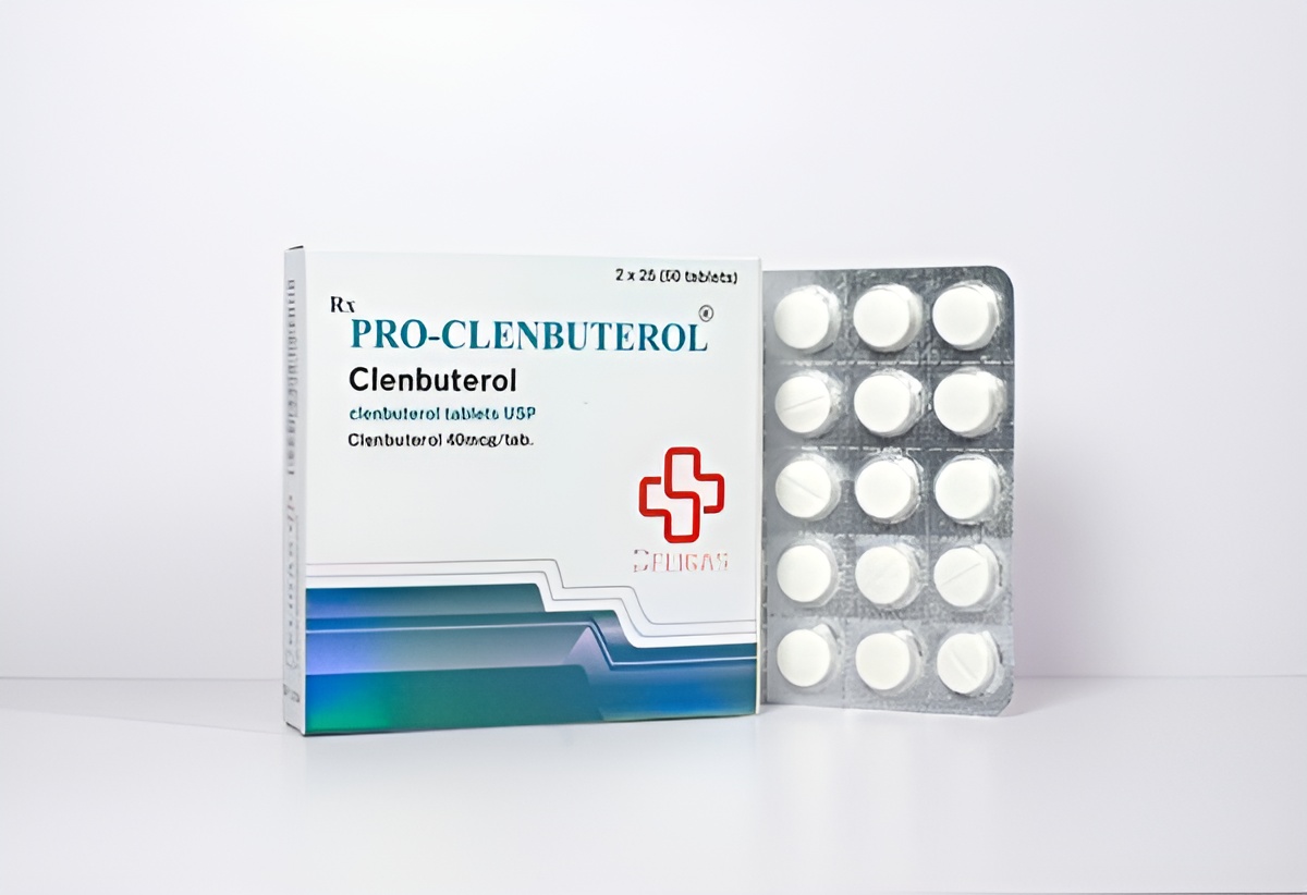 Beligas Pharma Clenbuterol (Clen) 40mcg x 50 tabs Beligas - AU Steroid Shop