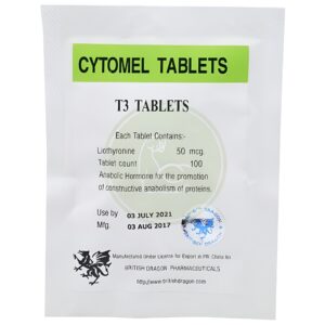 Cytomel Tablets 50mcg British Dragon - AU Steroid Shop