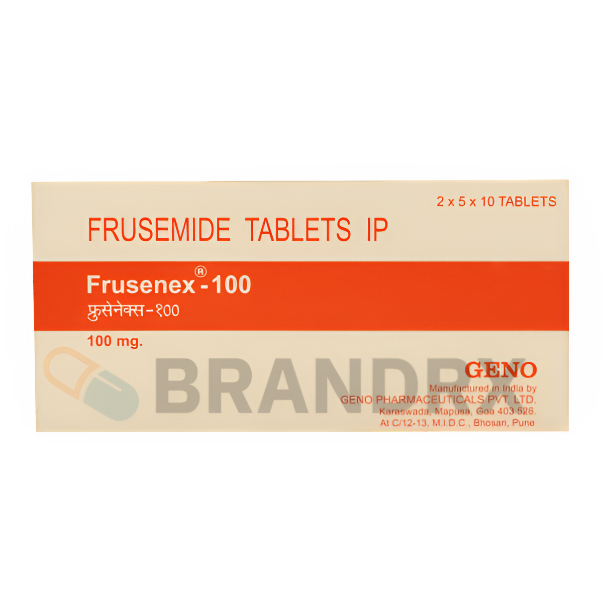 Frusenex 100 mg Pharmaceutical - AU Steroid Shop